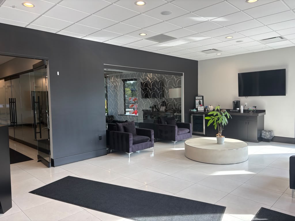Venture Title Agency signing lounge
